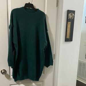 oversize Crew Neck Sweater